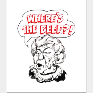 Where's The Beef?! Posters and Art